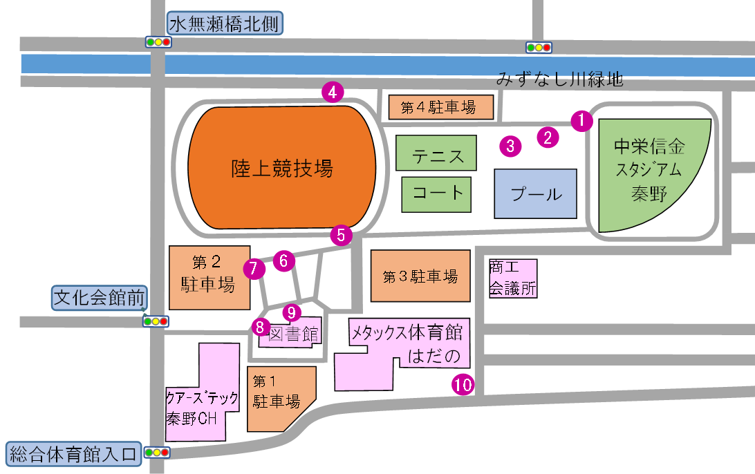 カルチャーパークマップ