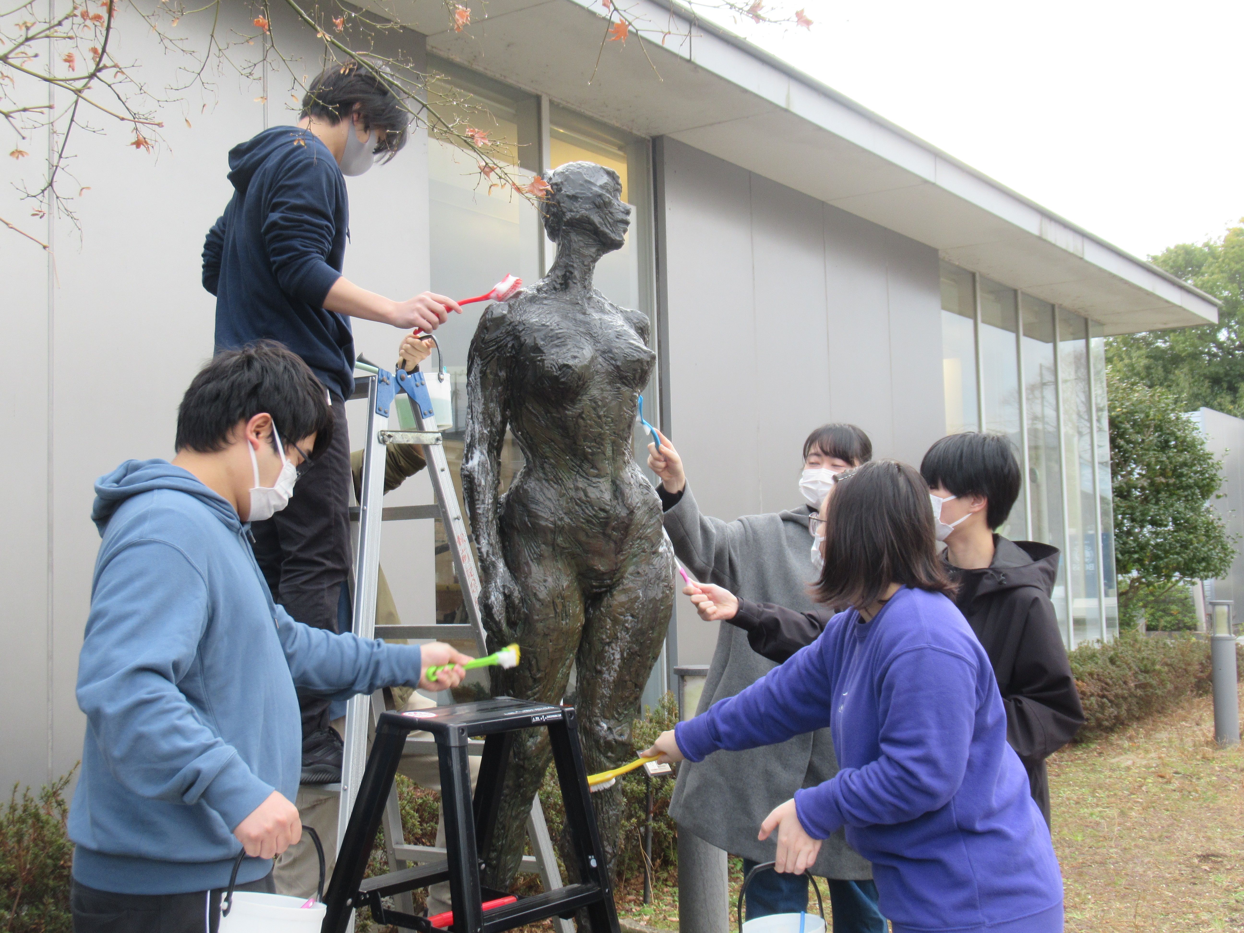 メンテナンスの様子