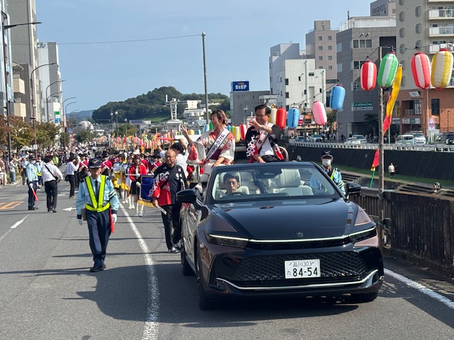 たばこ祭オープニングパレード