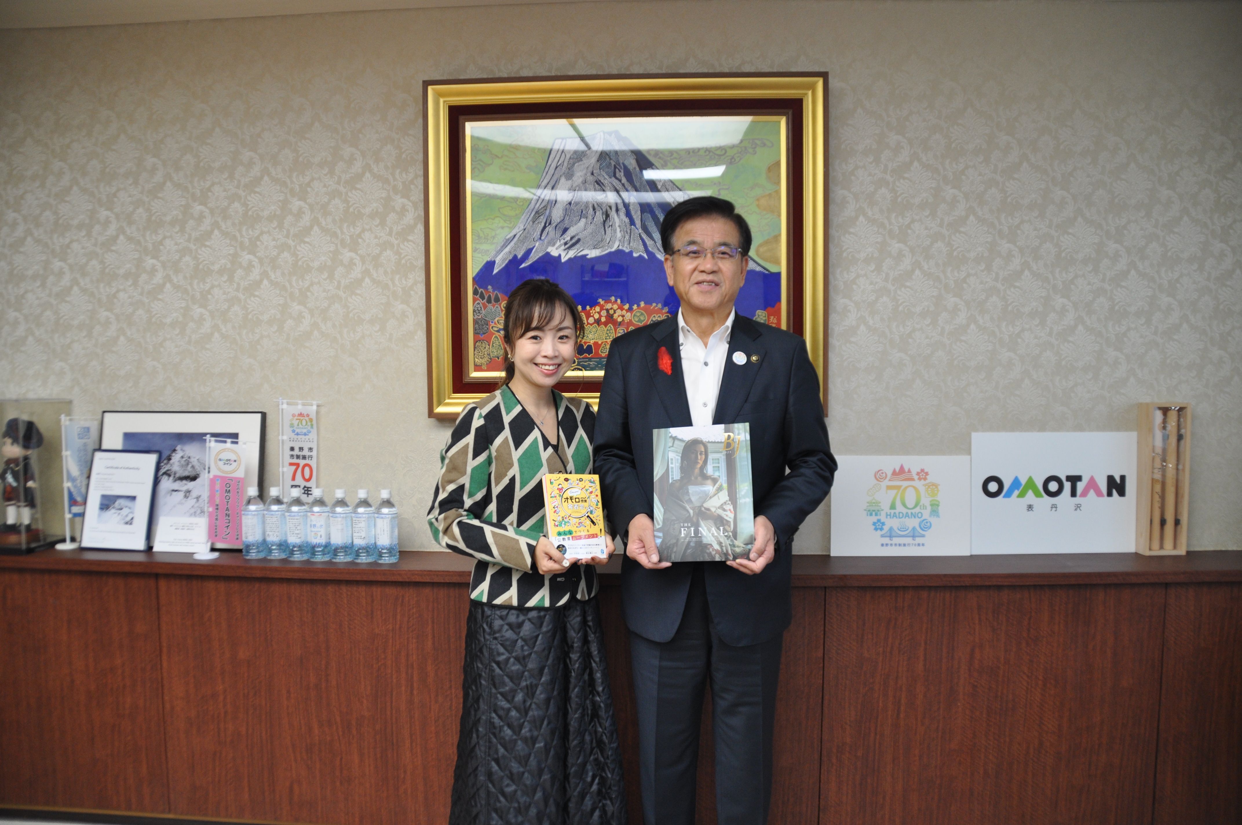 柏木さんからビューティージャパン地方大会グランプリ受賞報告