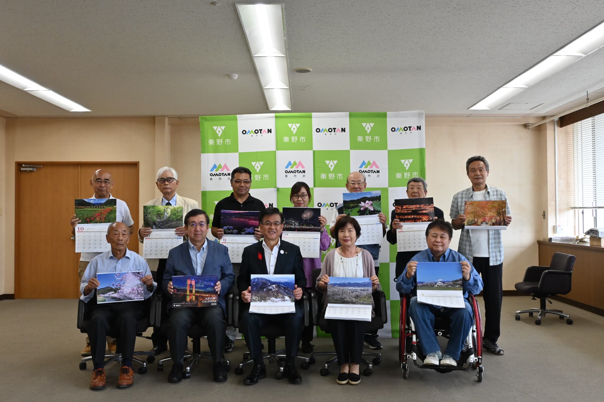 HADANOカレンダー贈呈式