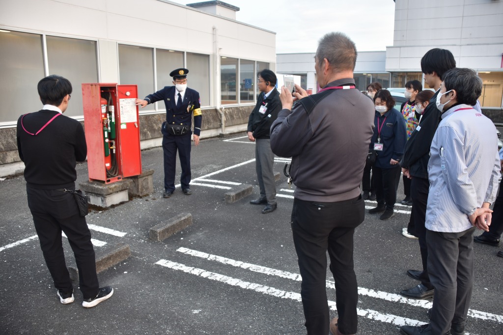 消火設備の確認