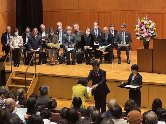 民生委員・児童委員委嘱状贈呈