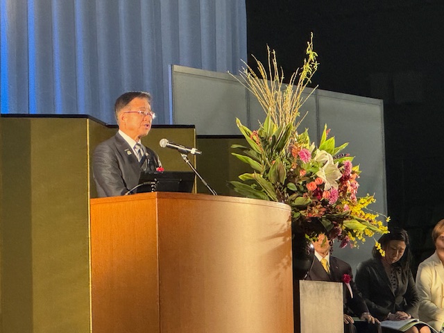 市制施行70周年記念式典挨拶